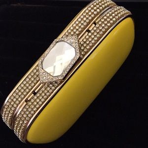 Yellow Diamond Evening Clutch